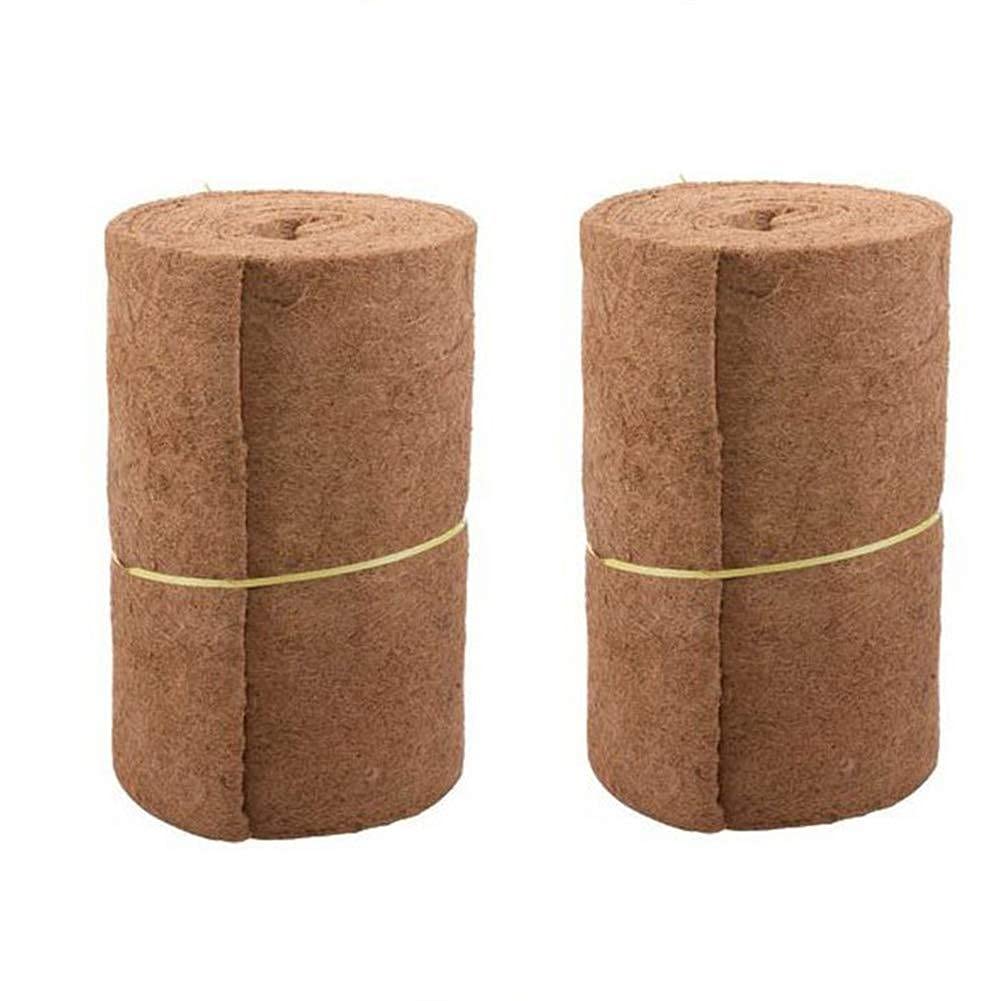 Premium Coco Fiber Basket Liner Roll - Natural Coconut Coir Hanging Planter Pad for Garden Plants, Flower Pots & Pet Beds | Indoor/Outdoor Use, Eco-Friendly Home Decor & Gardening Essential