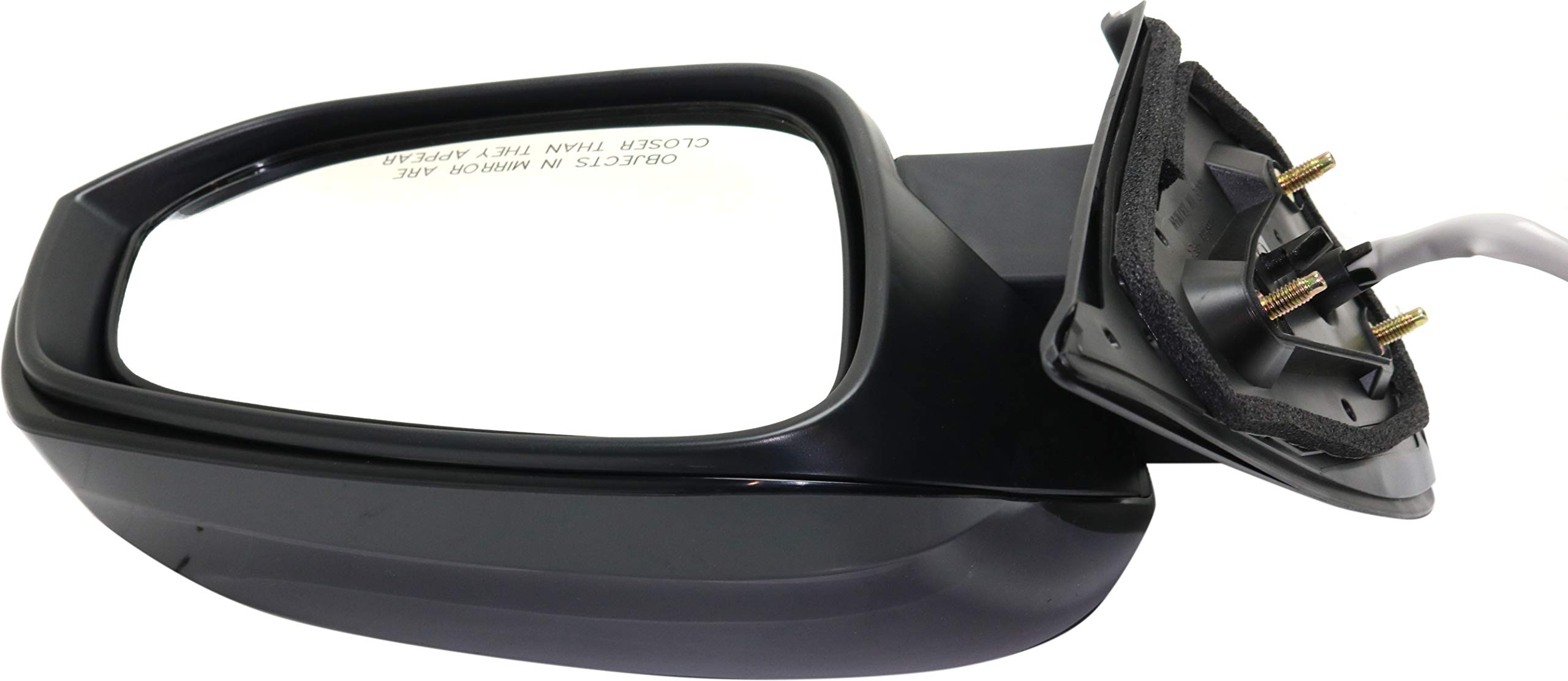Power Heated Side Mirrors for Toyota Tacoma 2016-2023 - Driver & Passenger Side, Manual Fold, Turn Signal Lights, Paintable (No Blind Spot Monitor) - Perfect for Winter Driving & Enhanced Visibility