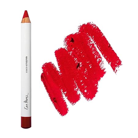 Ere Perez Coco Crayon Rebel - Vegan Lip & Cheek Tint for Natural Makeup Look | Perfect for Everyday Wear & Special Occasions