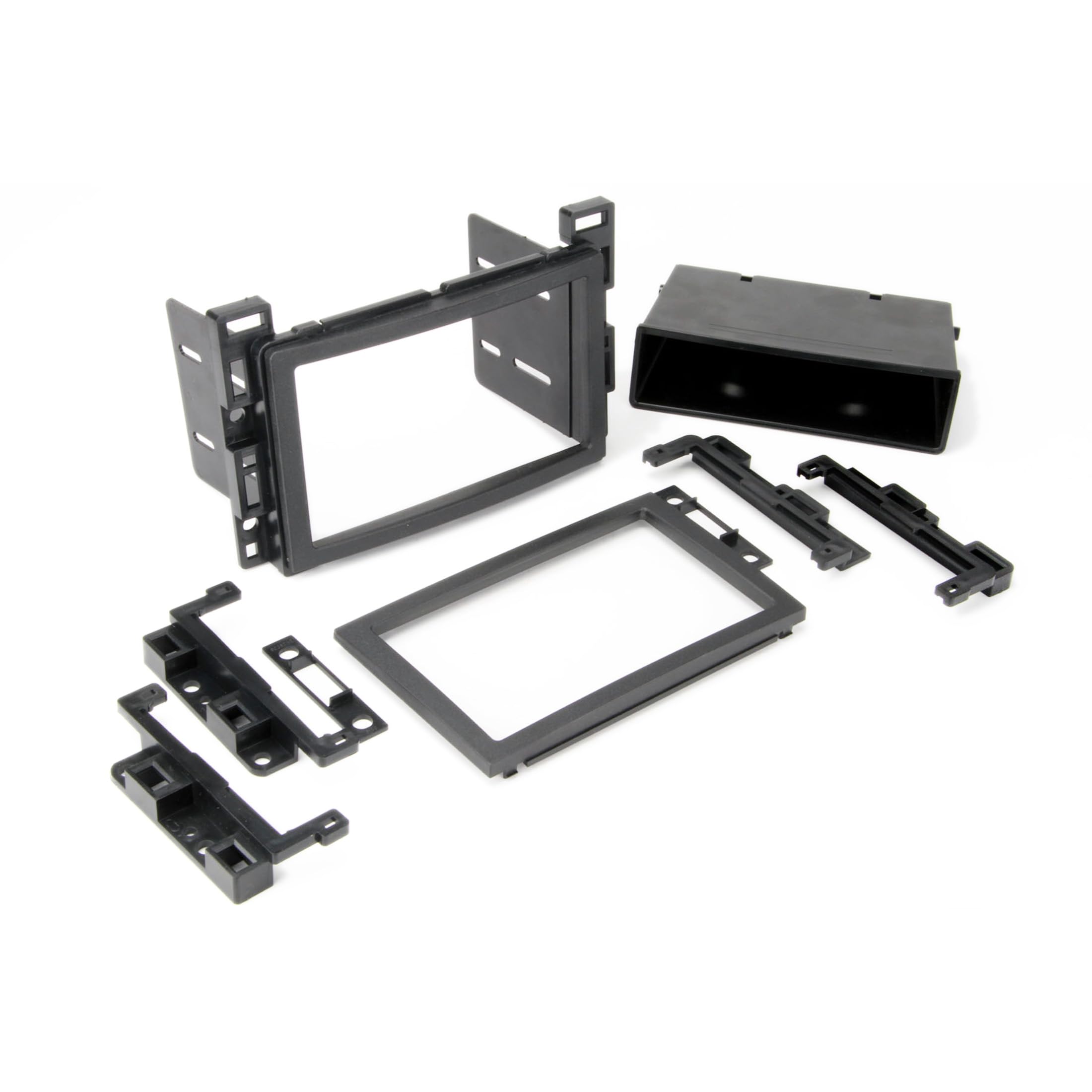 Scosche ICGM12BN Double DIN Radio Dash Kit for 2004-2009 Chevrolet & Pontiac Vehicles | Non-Amplified Car Stereo Installation Kit | Perfect for Aftermarket Head Unit Upgrade | Easy DIY Car Audio Installation