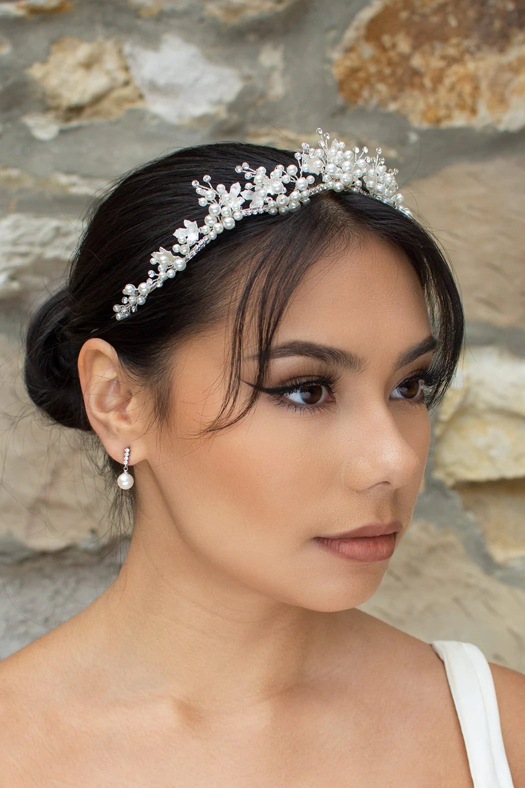Anita Head Crown - Elegant Floral Hair Vine for Brides, Prom, Weddings & Special Occasions | Boho Wedding Hair Accessories