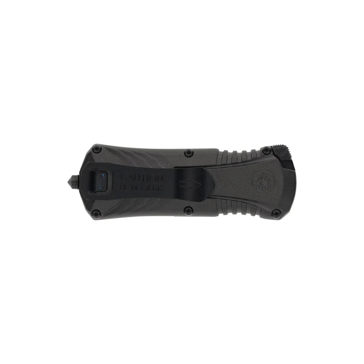 S&W M&P OTF Compact Black Automatic Knife - EDC Pocket Knife for Outdoor, Camping, Survival & Everyday Carry