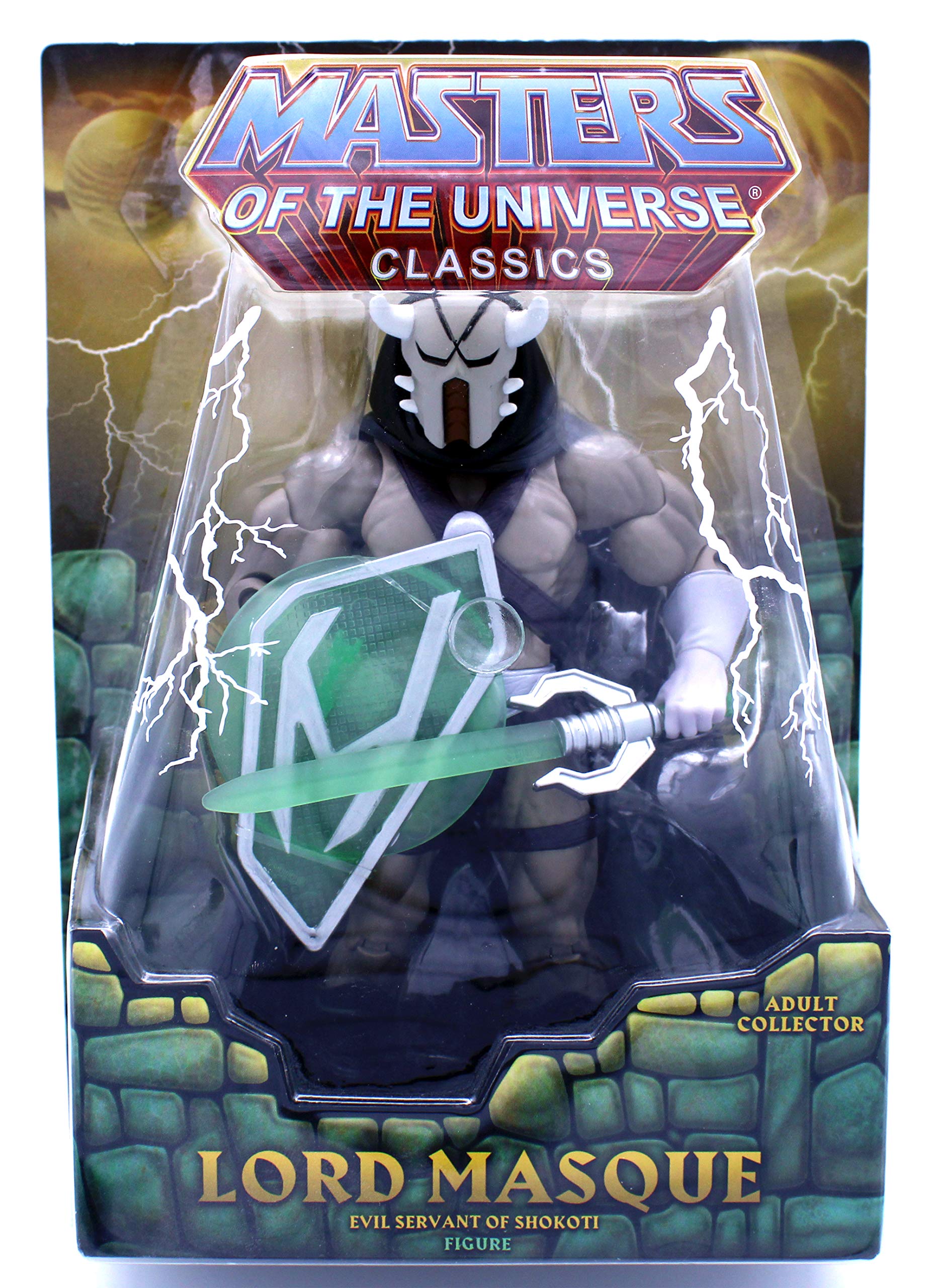 Masters of the Universe Classics Lord Masque Action Figure by Mattel - Collectible He-Man Toy for Display & Play - Perfect for Fans, Collectors & Gift Giving