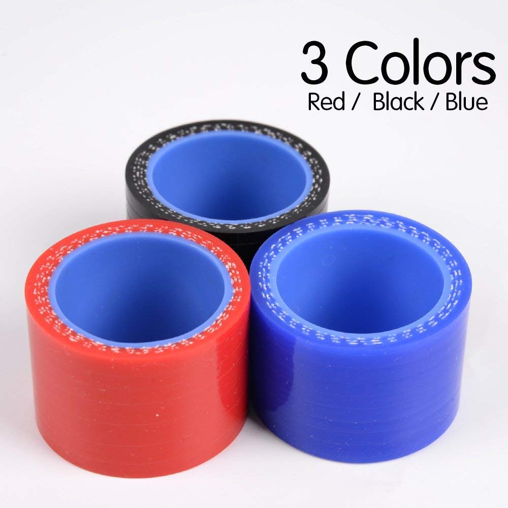 High-Performance Silicone Radiator Hose Kit for Porsche 944 with Bleeder Valve - Upper Coolant Hose Replacement with Clamps (Red) - Perfect for Racing, Car Restoration & Performance Upgrades