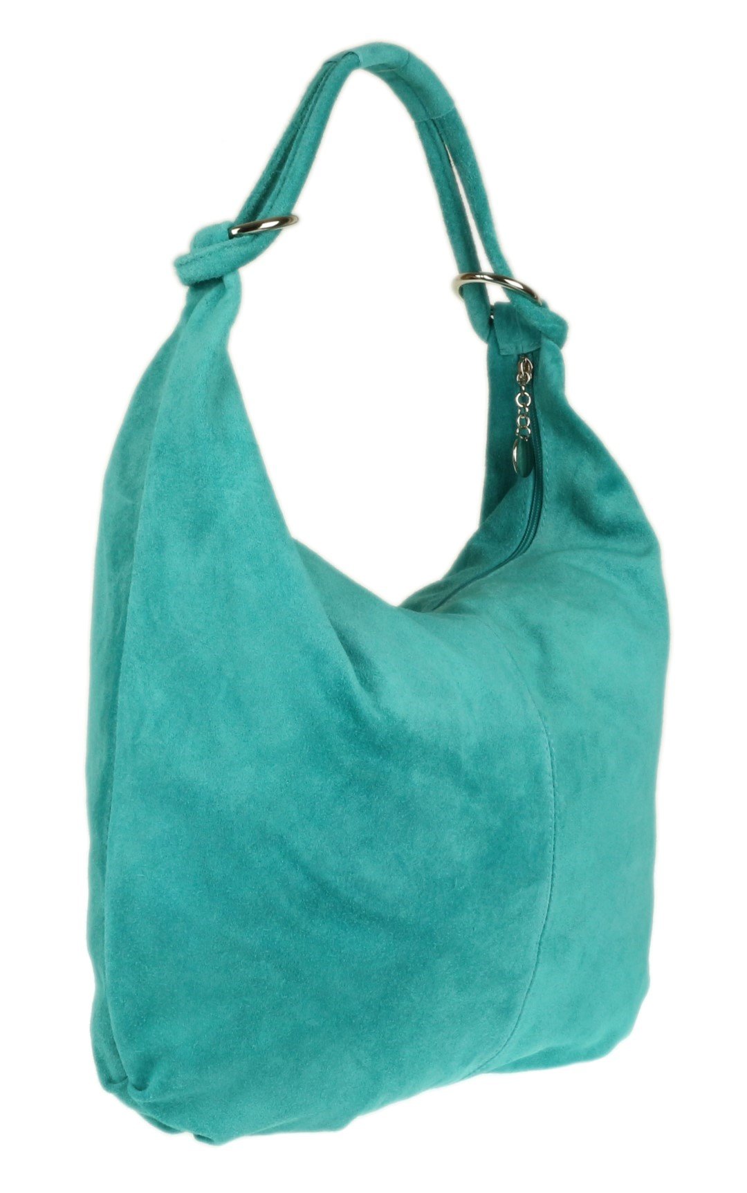 Stylish Women's Hobo Shoulder Bag - Genuine Italian Suede Leather Handbag for Ladies | Perfect for Work, Travel & Everyday Use