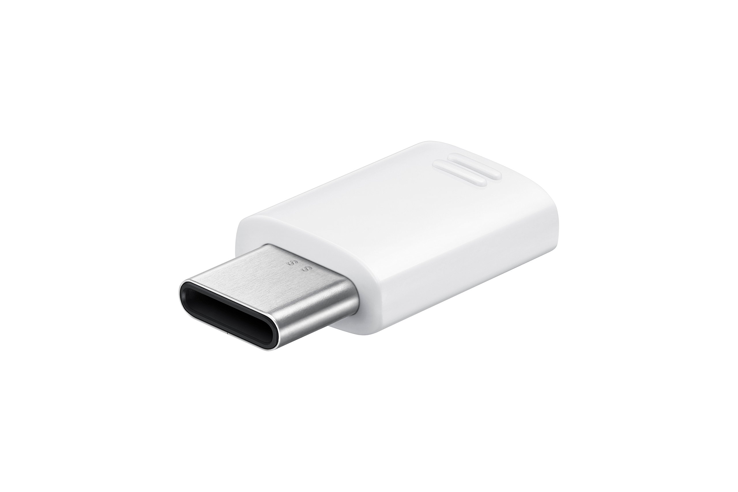 Samsung Micro USB to USB-C Adapter - Fast Charging & Data Sync - White (EE-GN930BWEGUS) - Perfect for Smartphones, Tablets & Laptops