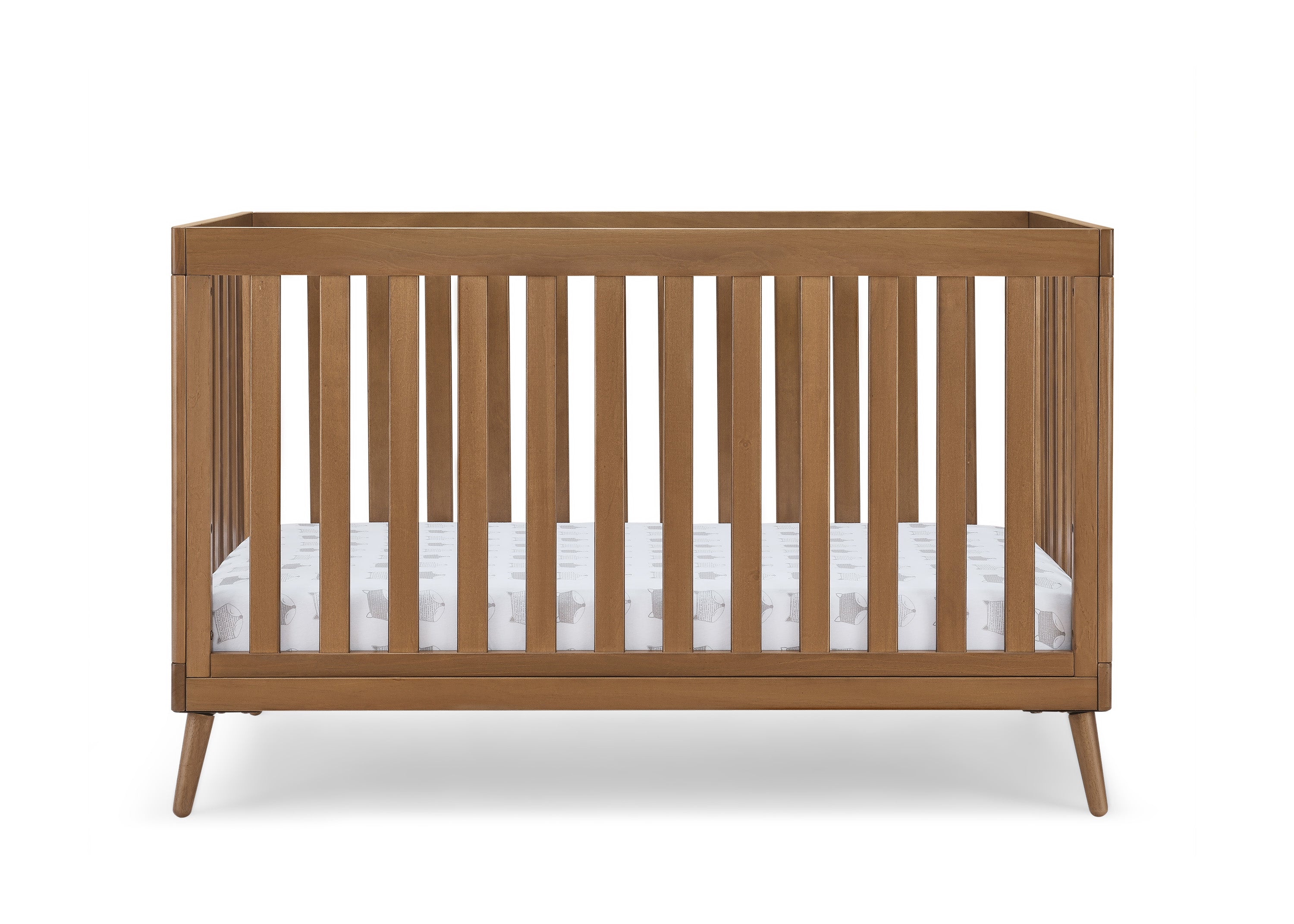Essex 4-in-1 Convertible Baby Crib - Toddler Bed, Daybed & Full-Size Bed Conversion - Safe Nursery Furniture for Newborns & Kids - Perfect for Bedrooms, Daycare & Guest Rooms