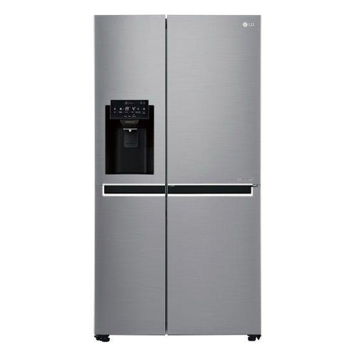LG 668L Side by Side Refrigerator with Ice & Water Dispenser - Energy Efficient Large Capacity Fridge for Kitchen, Office, or Restaurant Use