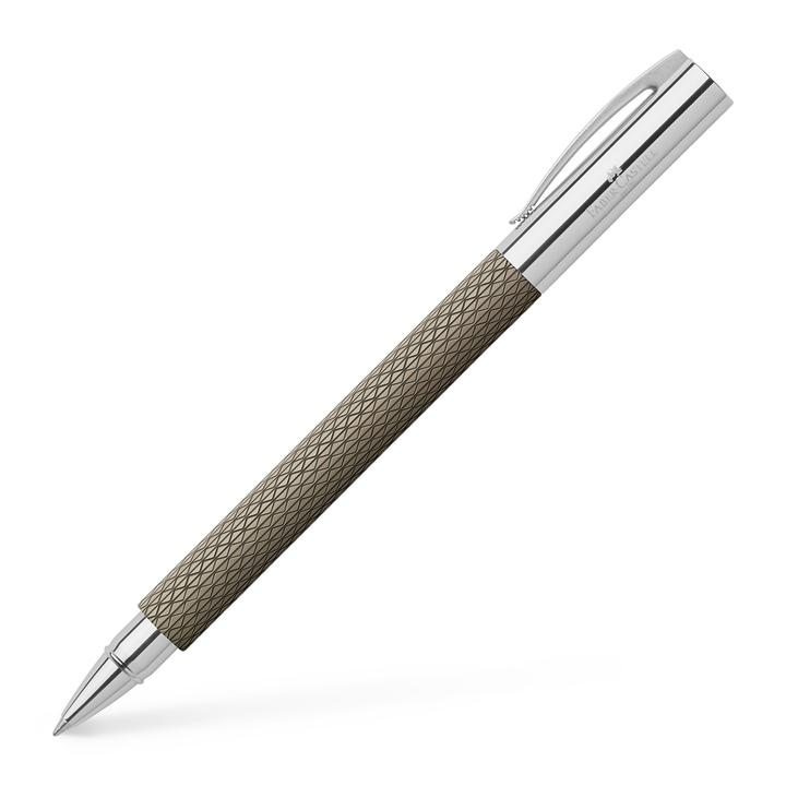 Faber Castell Ambition Rollerball Pen - OpArt Black Sand | Premium Writing Instrument for Office, School & Gift Giving | Smooth Ink Flow for Professional & Everyday Use