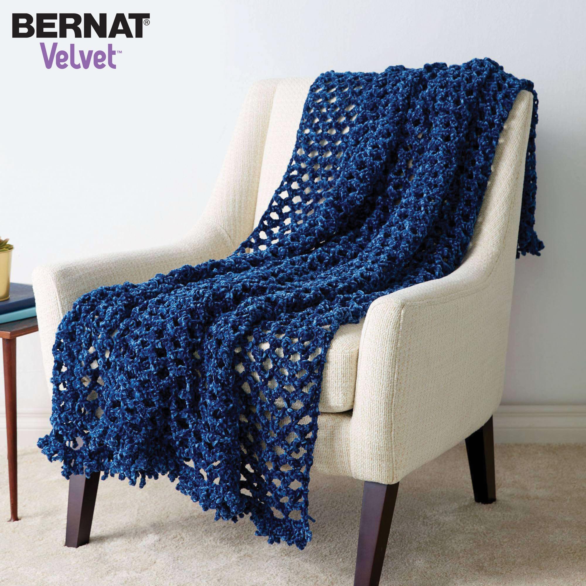 Bernat Velvet Golden Moss Yarn - 2 Pack (300g/10.5oz Each) - Super Soft Polyester Bulky Yarn (Size 5) - 315 Yards per Skein - Perfect for Knitting & Crochet Projects Like Blankets, Scarves, and Home Decor