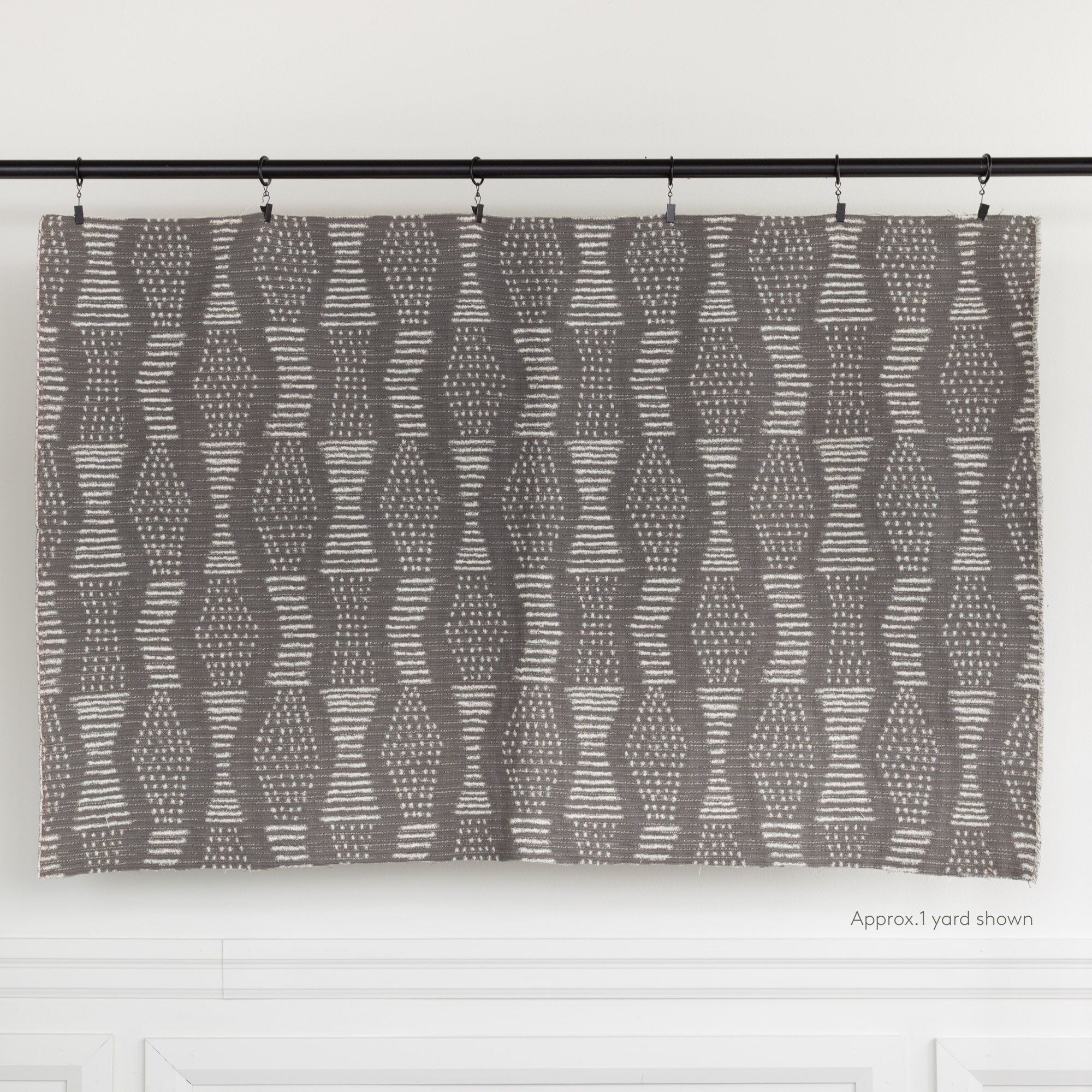 Premium Zipporah Fabric in Nickel Finish - Elegant & Durable Home Decor for Living Room, Bedroom & Office
