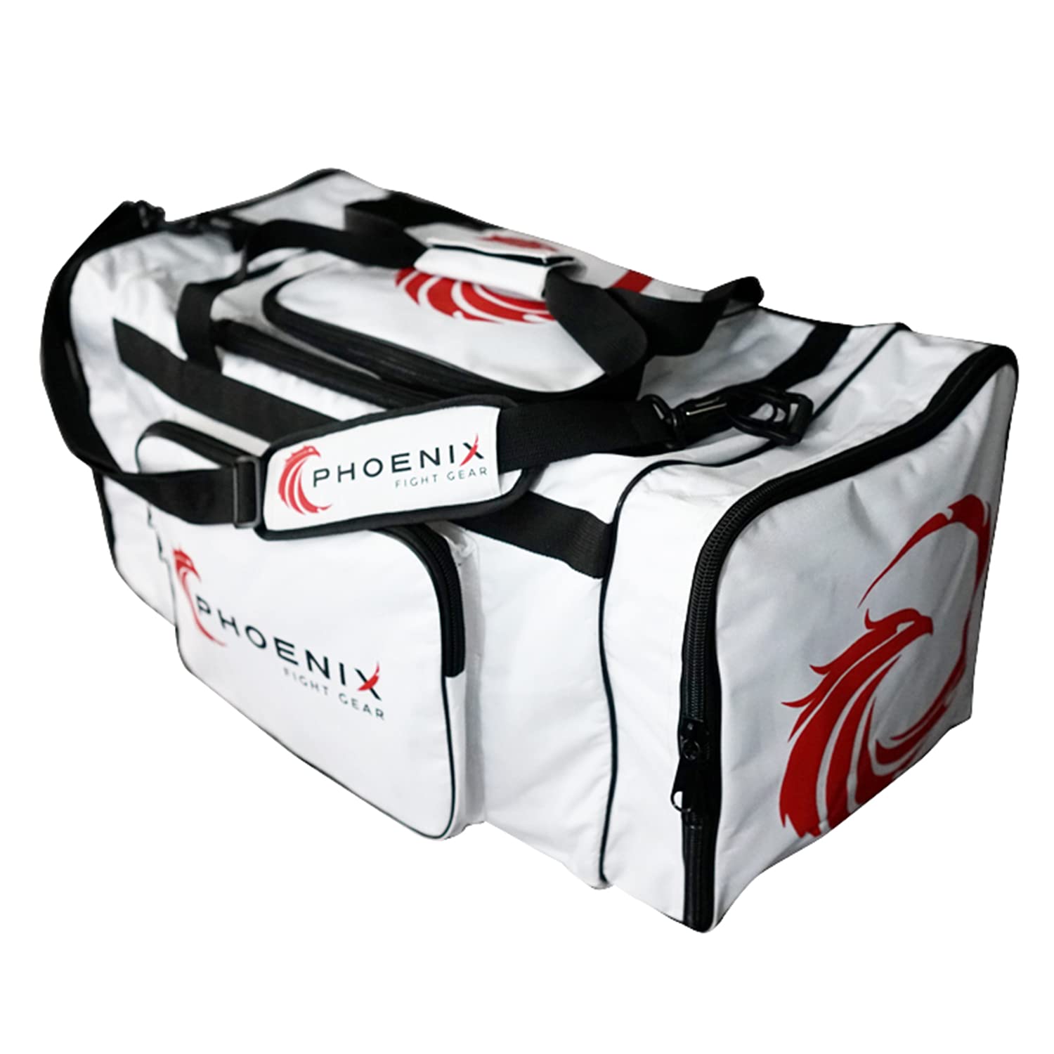 Thrive Gear Duffle Bag - Gym, Travel & Sling Bag for MMA, Boxing, Kickboxing, Jiu Jitsu & Training | Durable Sports Equipment Storage | Perfect for Gym Workouts, Martial Arts Practice & Travel Adventures | Available in Black & White