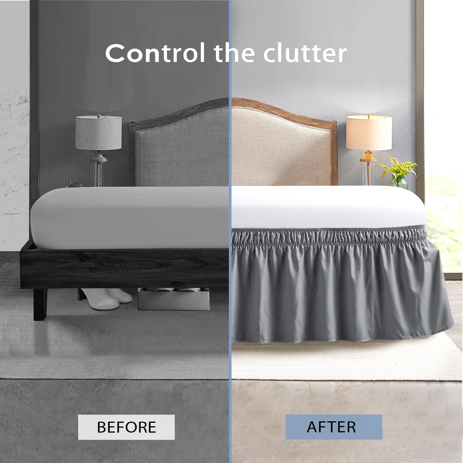 Premium King Size Bed Skirt - 15