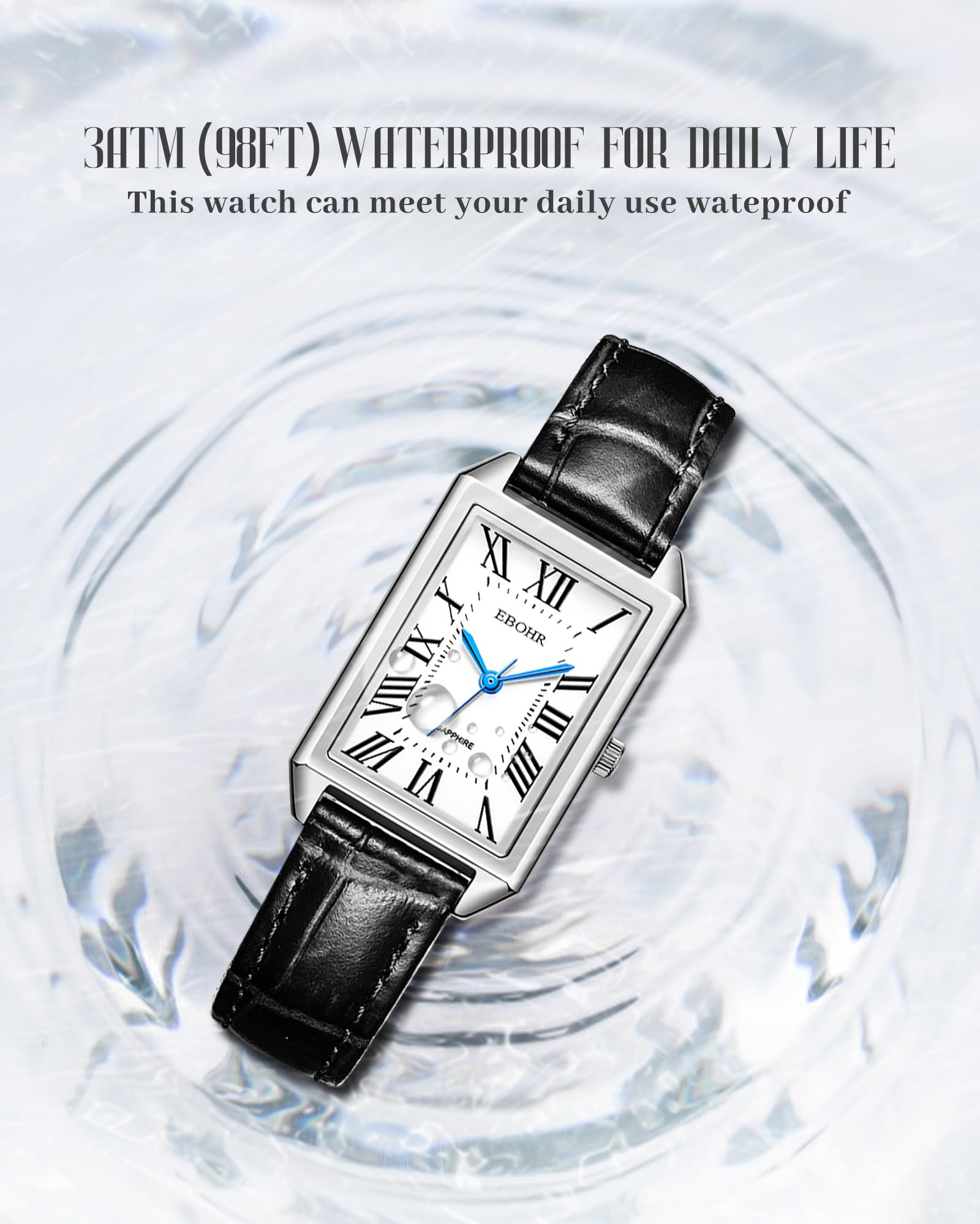 Elegant Women's Classic Quartz Watch with Genuine Cowhide Leather Band - Stylish & Durable Ladies Wristwatch for Work, Party, and Everyday Wear
