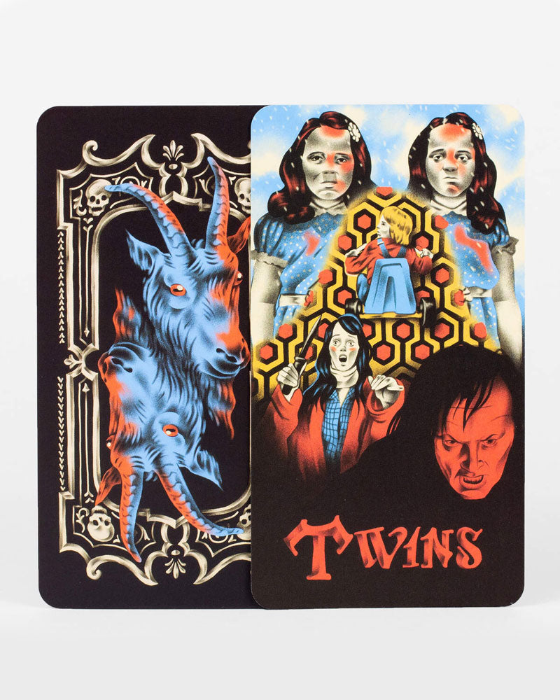 Classic Horror Oracle Deck - 78 Cards for Divination, Tarot Reading & Spiritual Guidance - Perfect for Halloween, Gothic Decor & Paranormal Enthusiasts