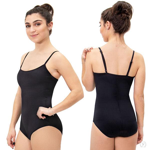 Eurotard Adjustable Strap Camisole Leotard with Built-in Bra for Women - Perfect for Dance, Yoga, Gymnastics & Workout