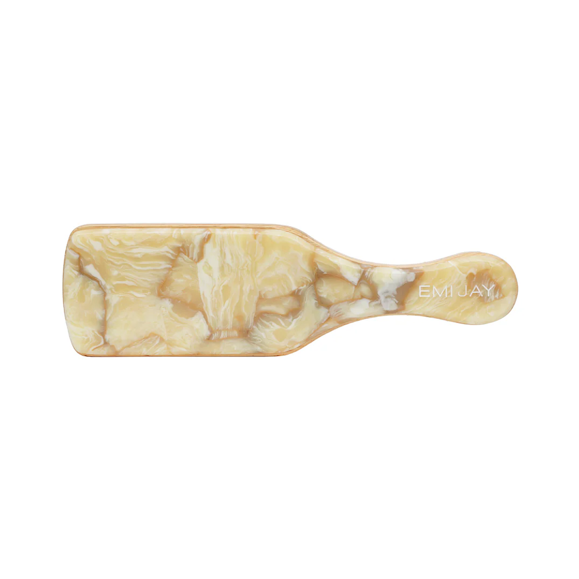Emi Jay Mini Boar Bristle Hair Brush for Shine & Detangling - Perfect for Travel, Purse & On-the-Go Styling