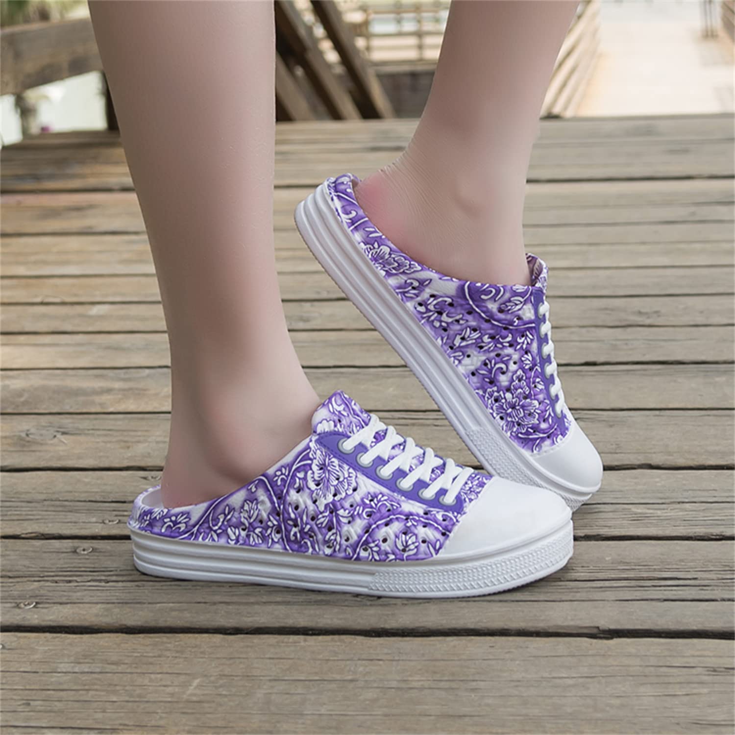 **Women's Garden Clogs - Breathable Water Shoes for Beach, Bathing & Walking | Non-Slip Comfort Slippers for Home & Travel | Lightweight & Quick-Dry Outdoor Footwear**    *(Perfect for beach trips, poolside lounging, gardening, travel, and everyday comfort!)*
