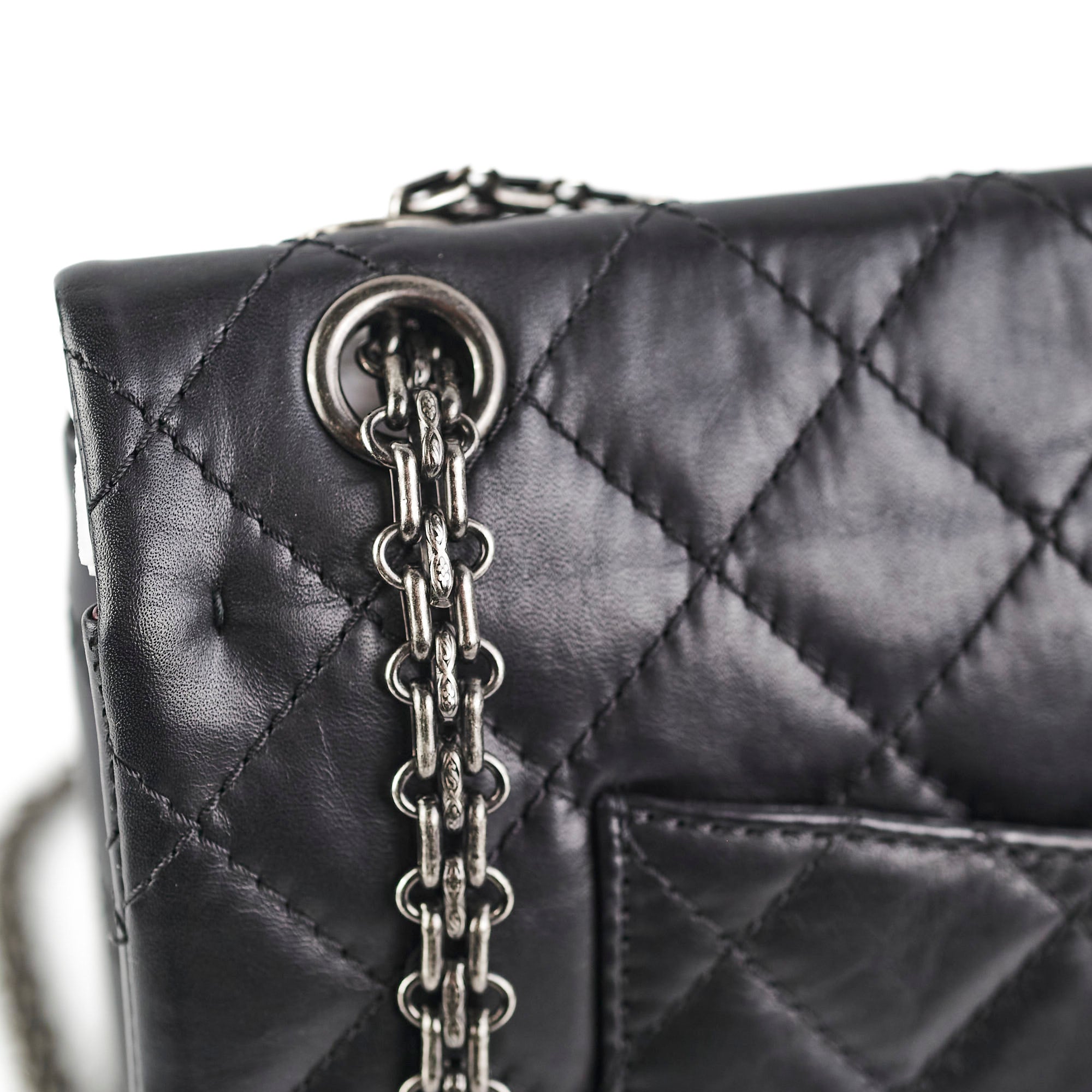 Chanel Reissue 226 Black Calfskin Leather Handbag - Series 18 Luxury Shoulder Bag for Women | Perfect for Work, Evening Events & Fashion Outings