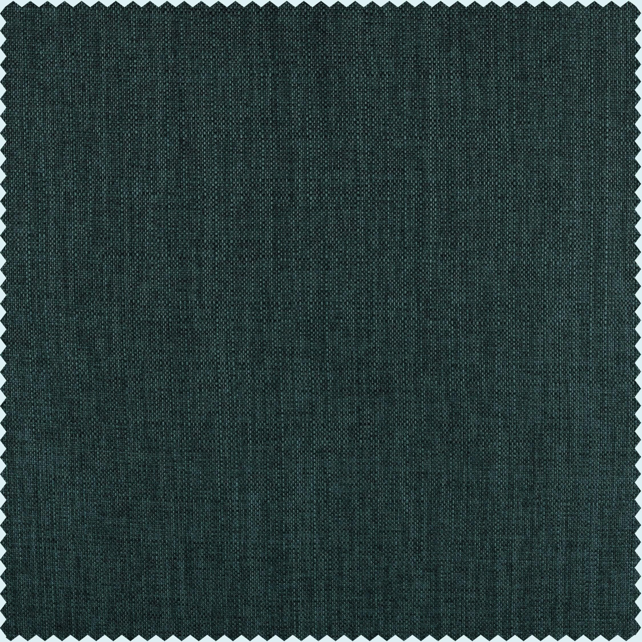 Custom Empire Green Italian Faux Linen Curtains - Elegant Window Treatments for Living Room, Bedroom & Dining Room Decor