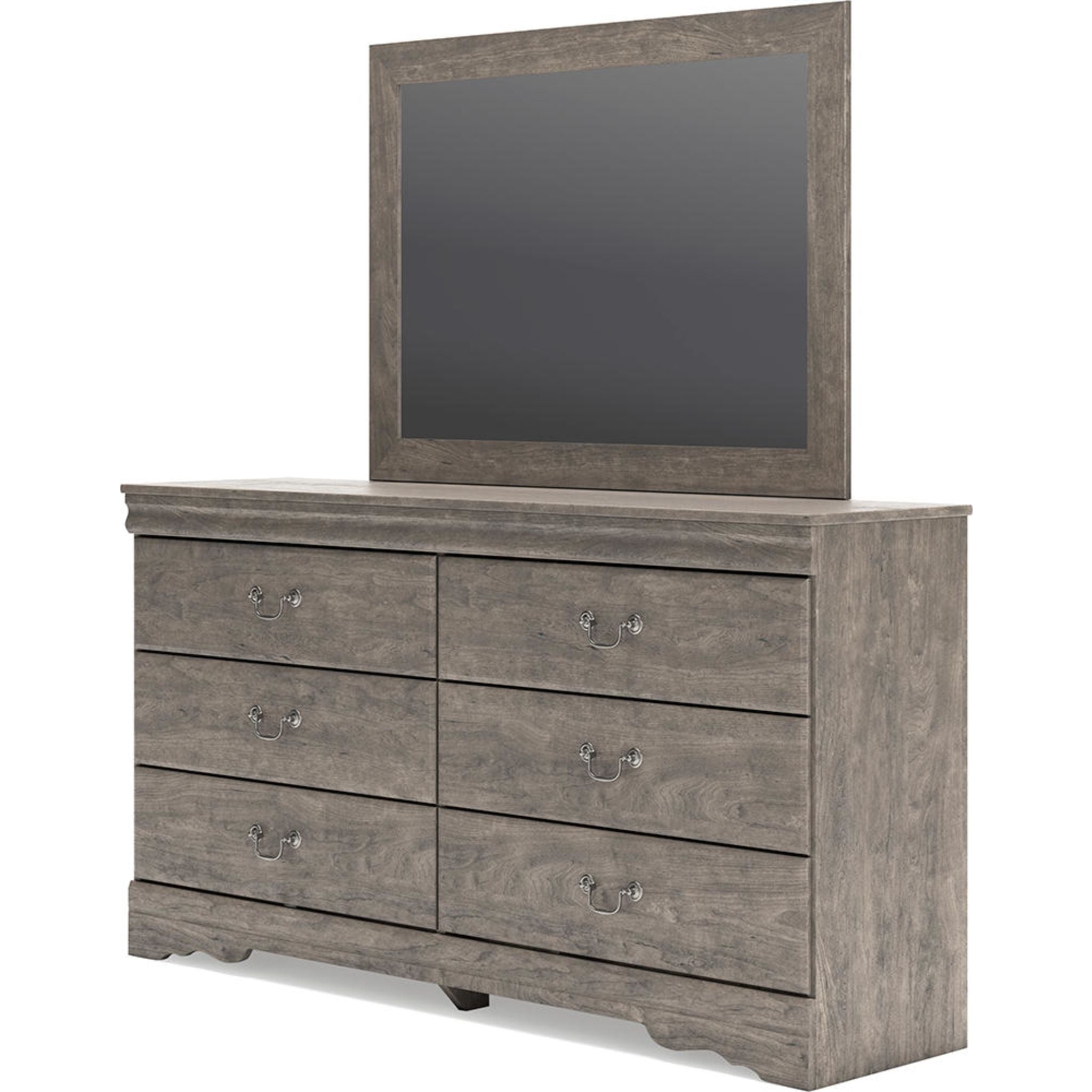 Bayzor 5-Piece Twin Bedroom Set in Gray - Modern Bed Frame, Nightstand & Dresser for Small Spaces | Perfect for Kids Rooms, Guest Bedrooms & Apartments