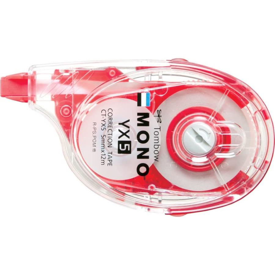 MONO YX Refillable Correction Tape - Whiteout Tape for Mistakes, Erase Errors Cleanly - Perfect for Office, School & Home Use - Compatible with Tombow