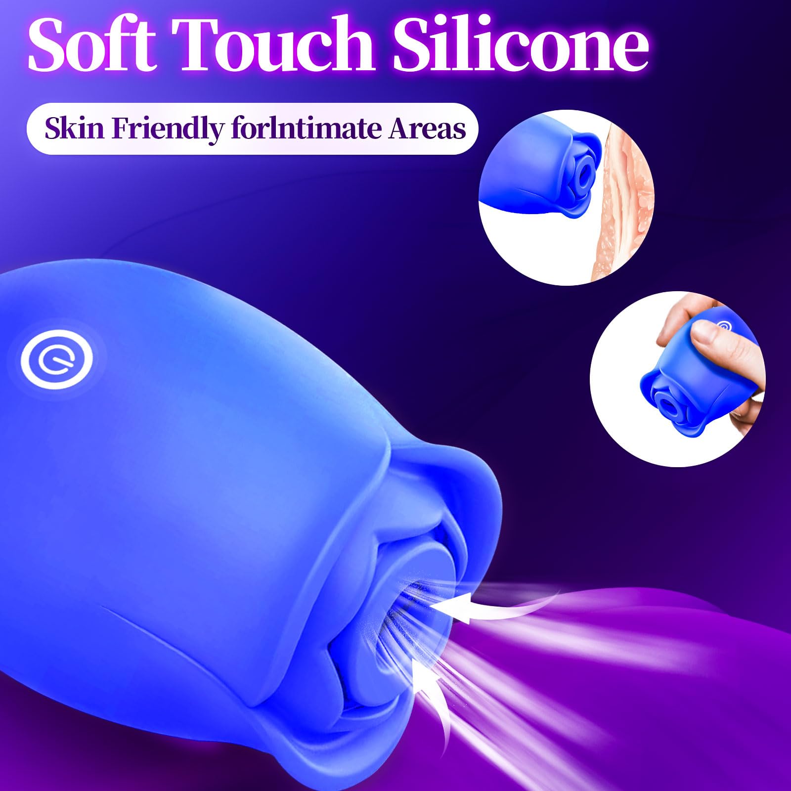 Rose Sucking Toy for Women - Couples Gift for Intimate Play