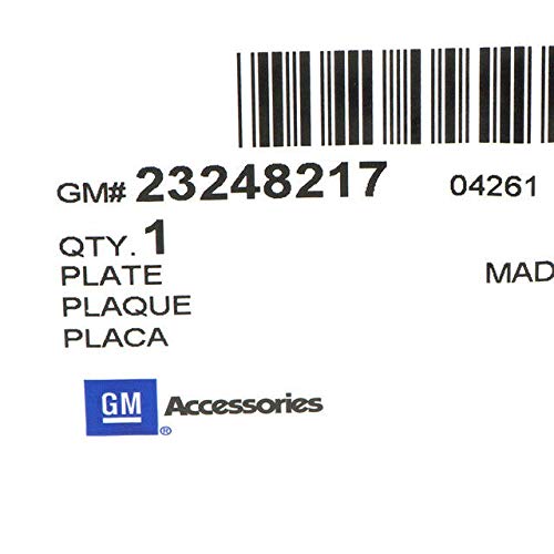 GMC OEM NEW Front Door Stainless Steel Sill Plates 16-18 Chevy Malibu & Traverse 23248217 - Durable Protection & Style Upgrade for Car Doors
