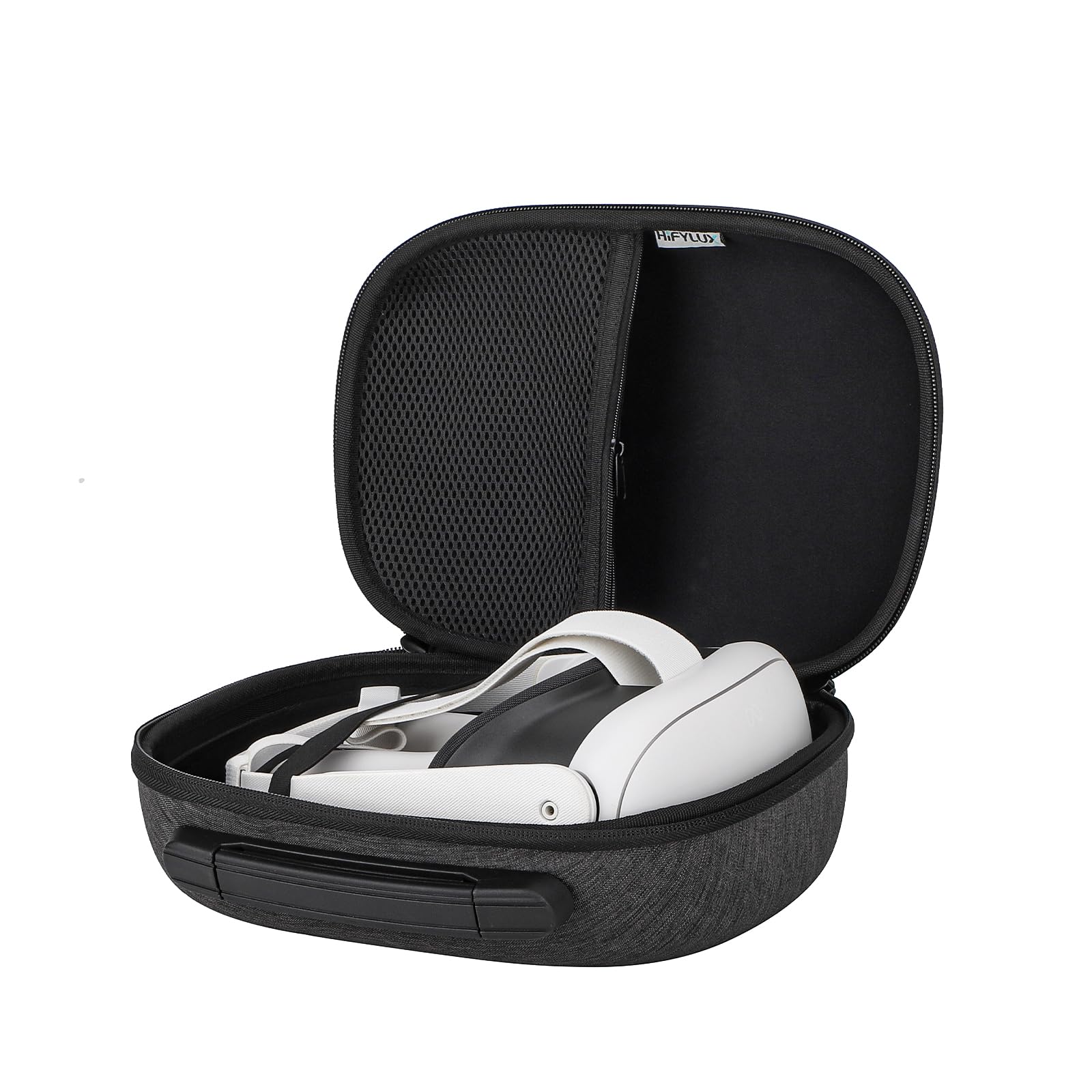 Oculus Quest 3 VR Headset Storage Case - Hard EVA Travel Carrying Bag with Controller Compartment - Protective Accessories for Meta Quest 3 - Perfect for Gaming, Travel & VR Headset Protection