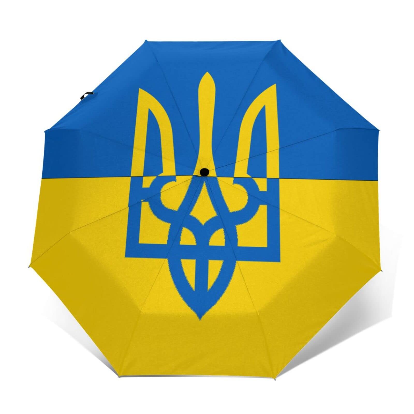 Serbian Flag Automatic Tri-Fold Umbrella - Premium PG Cloth with UV Protection, Durable Vinyl Travel Umbrella - Compact & Portable for Outdoor Events, Travel, and Rainy Days