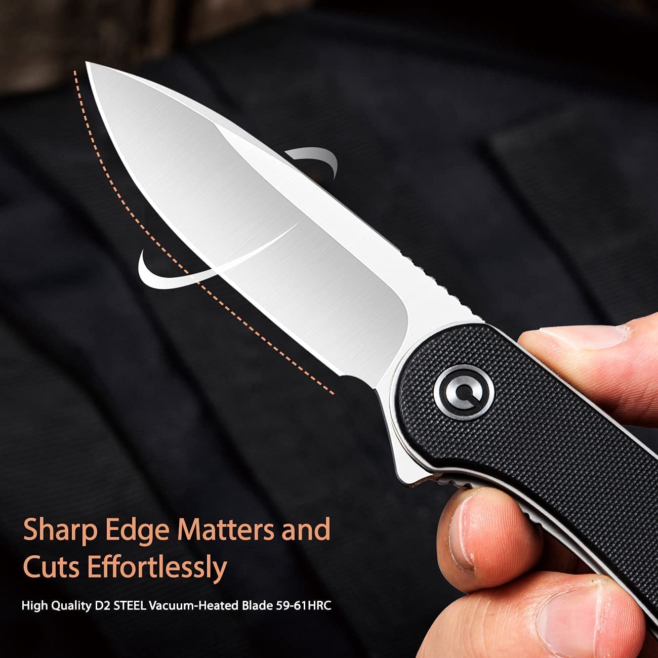CIVIVI Elementum Folding Knife - Premium EDC Pocket Knife with Bundle | Perfect for Camping, Hiking & Everyday Carry