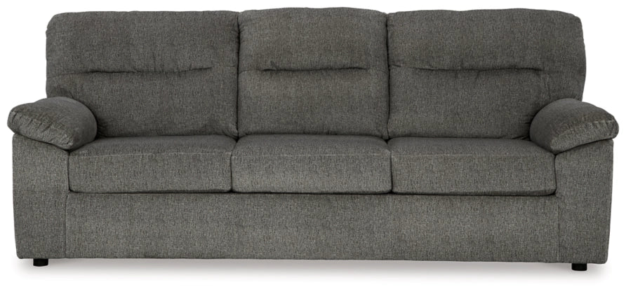 Bindura Convertible Sofa with Drop Down Table - Perfect for Small Spaces, Studio Apartments & Cozy Living Rooms