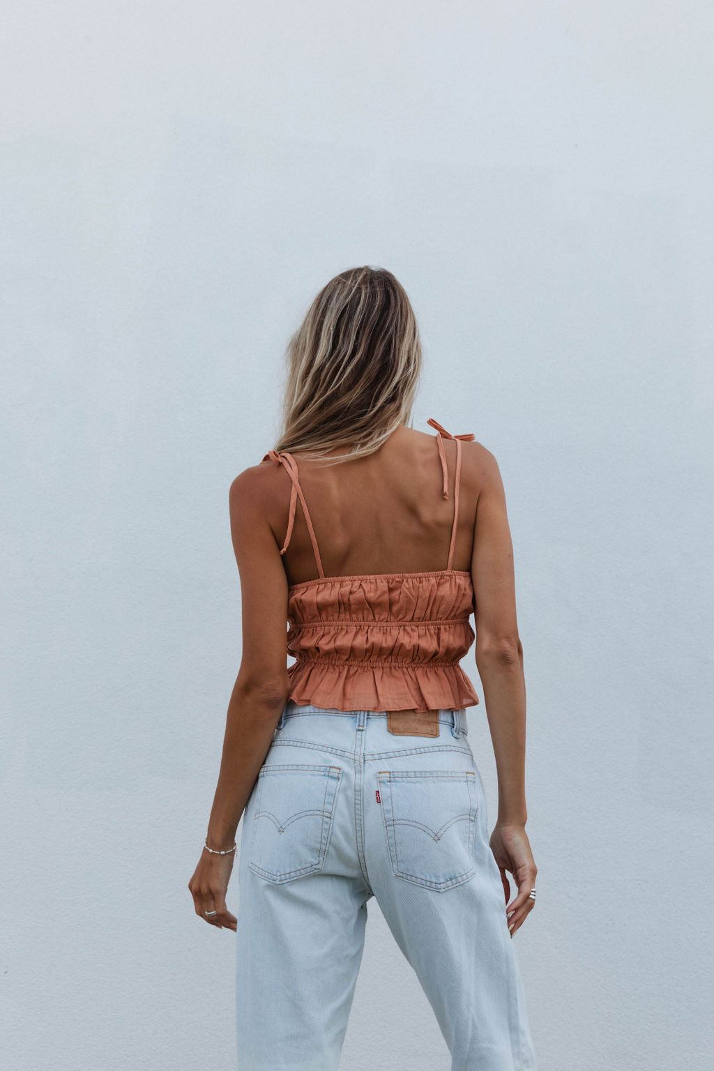 Lagoon Woven Cotton Gauze Tank Top for Women - Breathable Summer Beachwear, Casual Loungewear & Boho Style Outfits