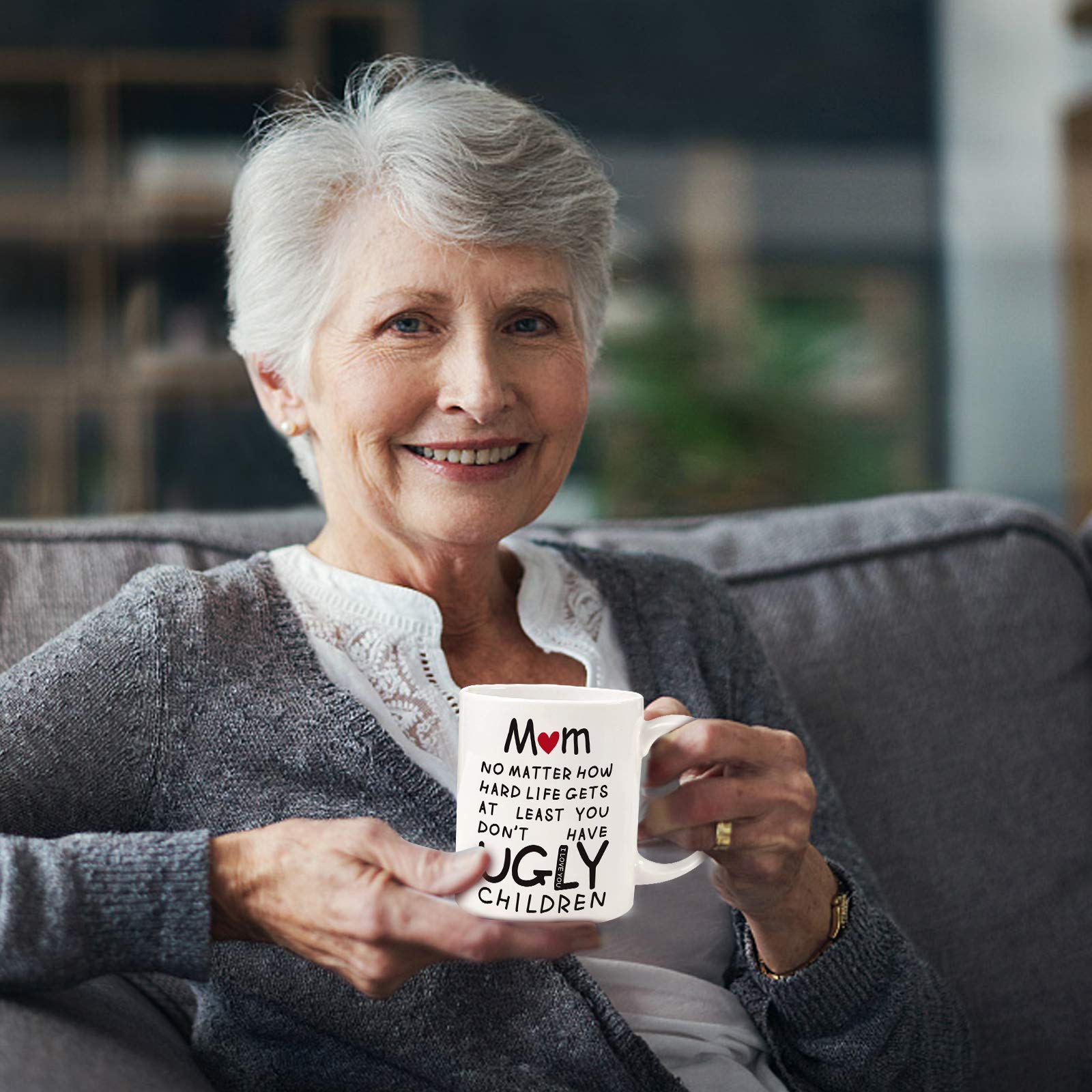 11oz Funny Coffee Mug - Unique Mother's Day Gift for Mom, Wife, Women