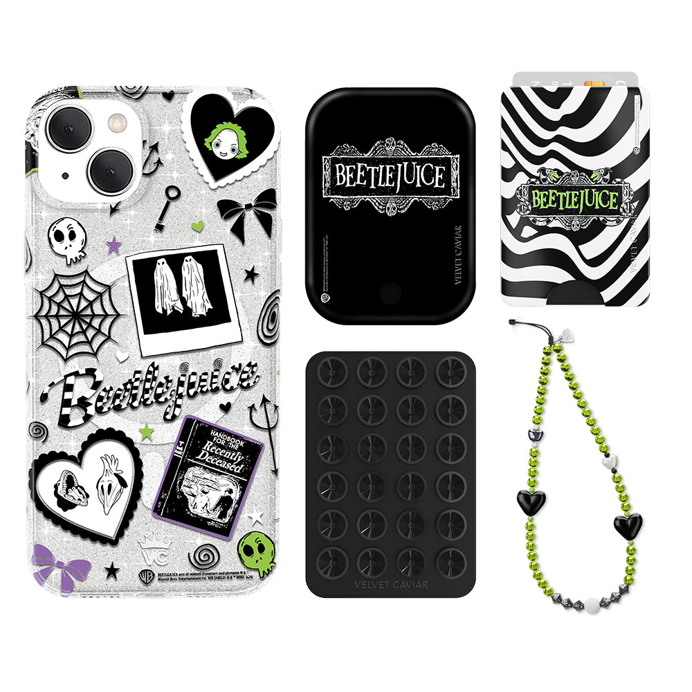 Beetlejuice Ghost With The Most Wallet - Stylish & Durable Bi-Fold Wallet for Fans - Perfect for Halloween Costumes, Cosplay & Movie Collectibles