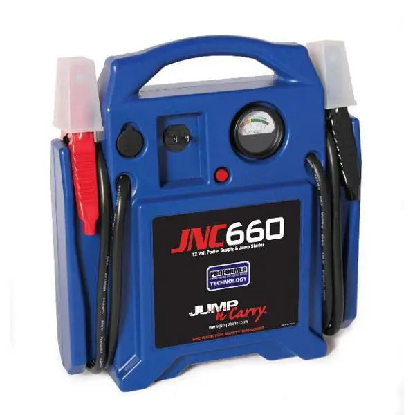 Clore Jump N Carry 1700 Peak Amp 12V Portable Jump Starter - Emergency Car Battery Booster for Dead Batteries, Ideal for Cars, Trucks & SUVs - Perfect for Roadside Emergencies & Winter Starting