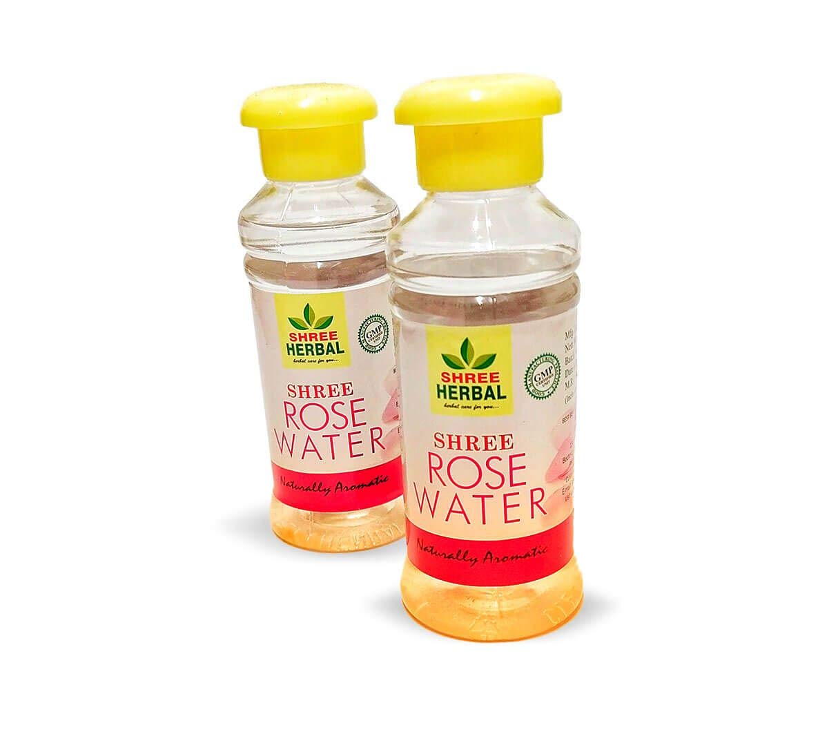 SHIFATRADERS Pure Rose Water (Pack of 2) - Natural Facial Toner & Hydrating Mist for Skin Care, Aromatherapy & Hair Refreshment