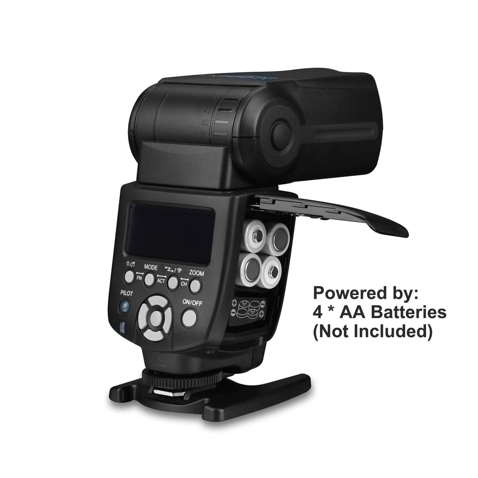 YN560 IV (Improved Version) 2.4G Wireless Flash Speedlite - Universal Camera Flash Slave/Master Replacement for Canon Nikon Sony DSLR - Perfect for Portrait, Wedding & Studio Photography
