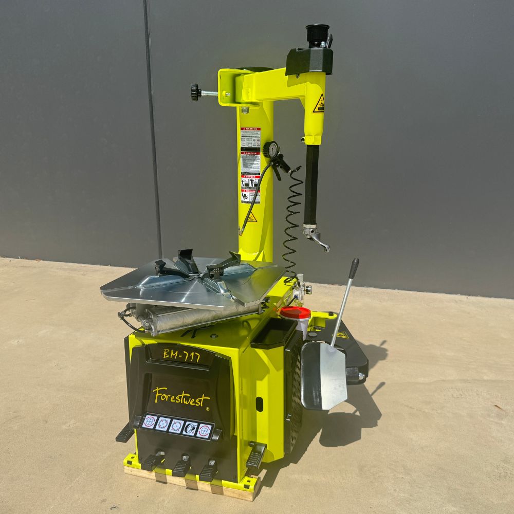 Forestwest 10 20 Professional Car Tire Changer BM717 - Heavy Duty Tire Machine for Auto Repair Shops & Home Garages - Perfect for Changing, Mounting & Balancing Tires on Cars, SUVs & Light Trucks