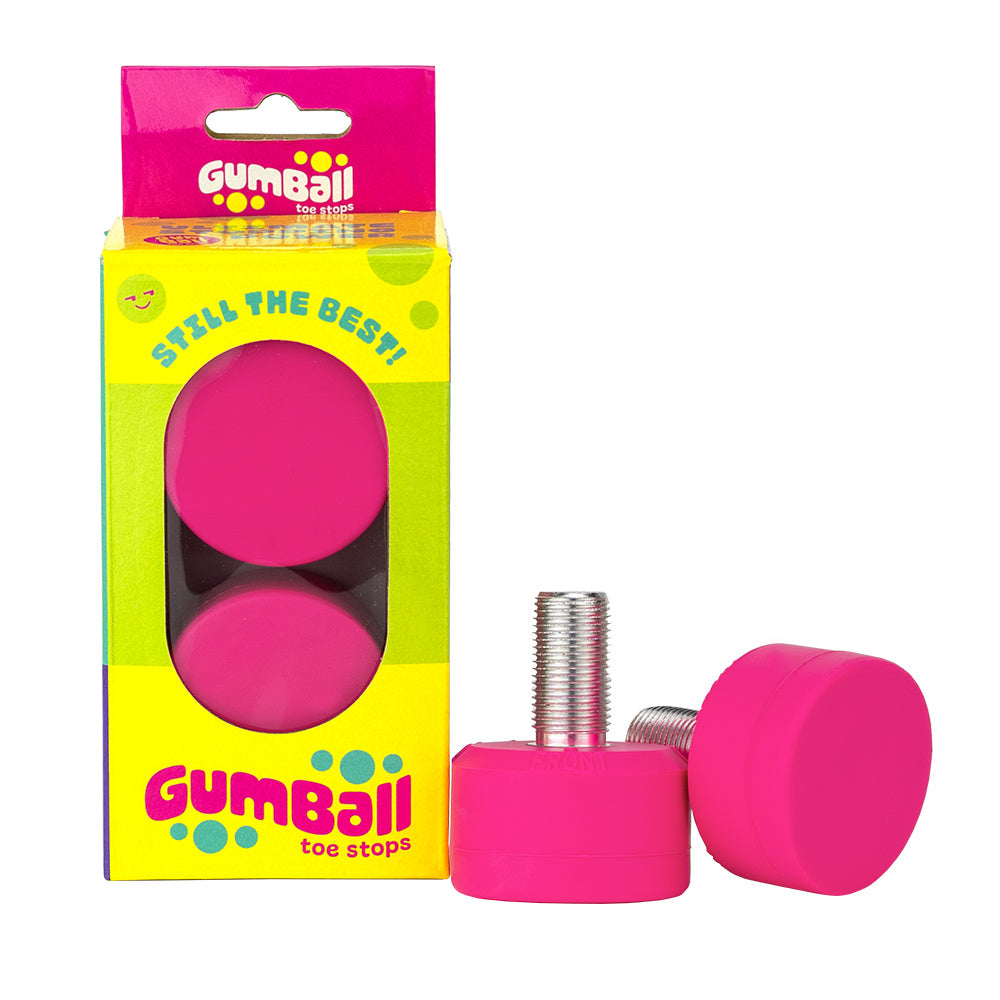 Antik Gumball Roller Skate Toe Stops (Pair) - Premium Roller Skating Accessories for Derby, Artistic & Outdoor Skating
