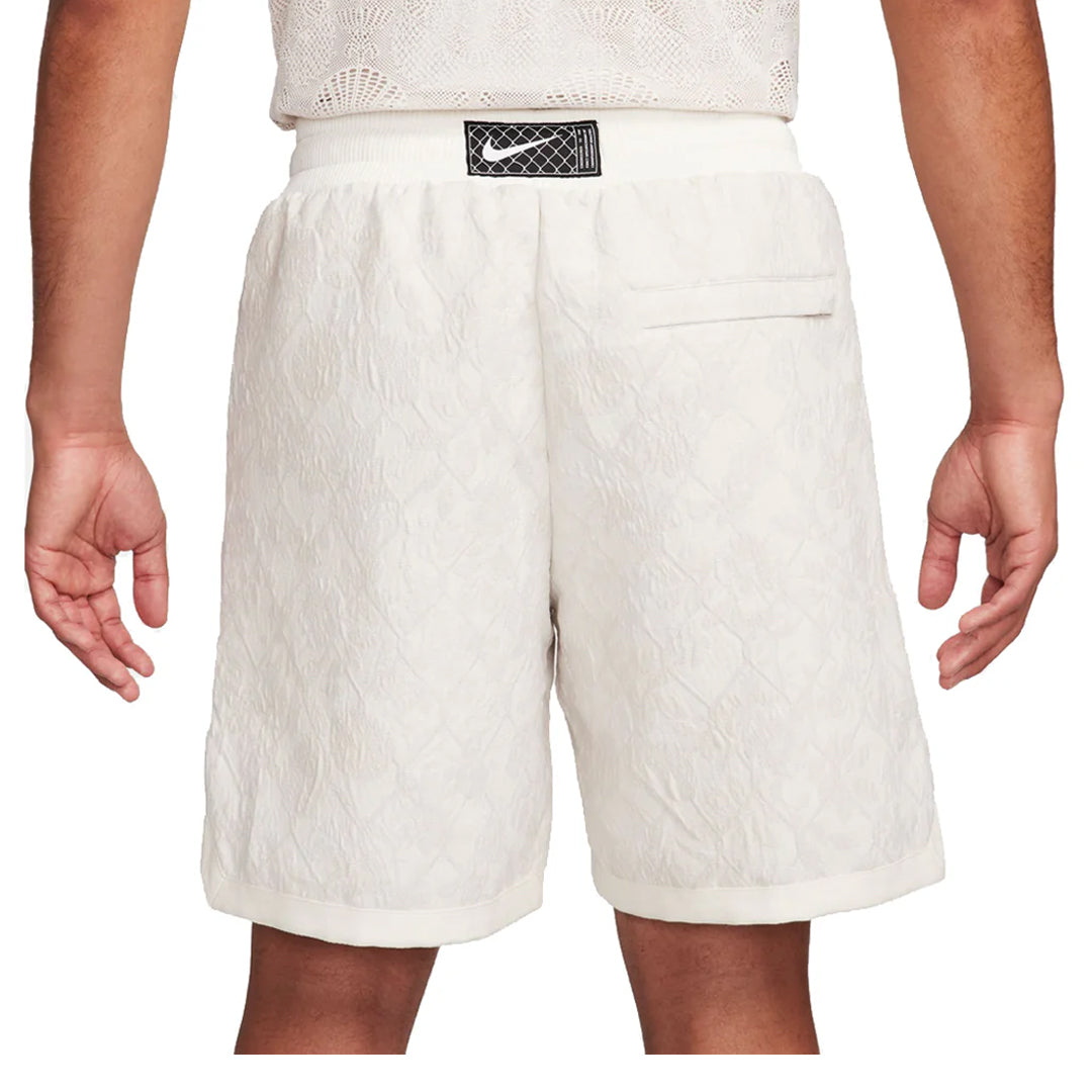 DNA REPEL Basketball Shorts for Men - Moisture Wicking & Quick Dry - Pale Ivory - Perfect for Gym, Running & Outdoor Sports