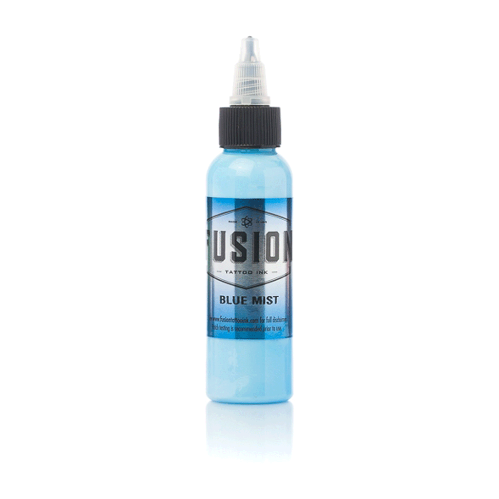 Blue Mist Pastel Fusion Ink - 1 oz Bottle for Watercolor, Calligraphy & DIY Art Projects