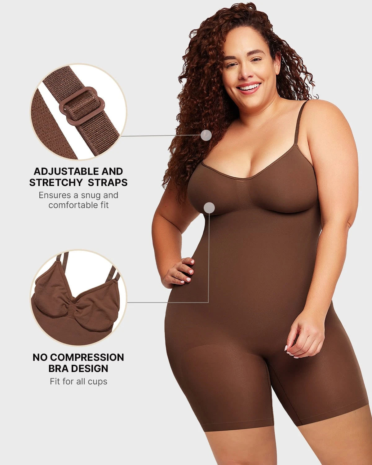 Best Full Body Tummy Control Shapewear for Women - Seamless Waist Trainer & Body Shaper - Perfect for Workout, Postpartum, Wedding & Everyday Wear