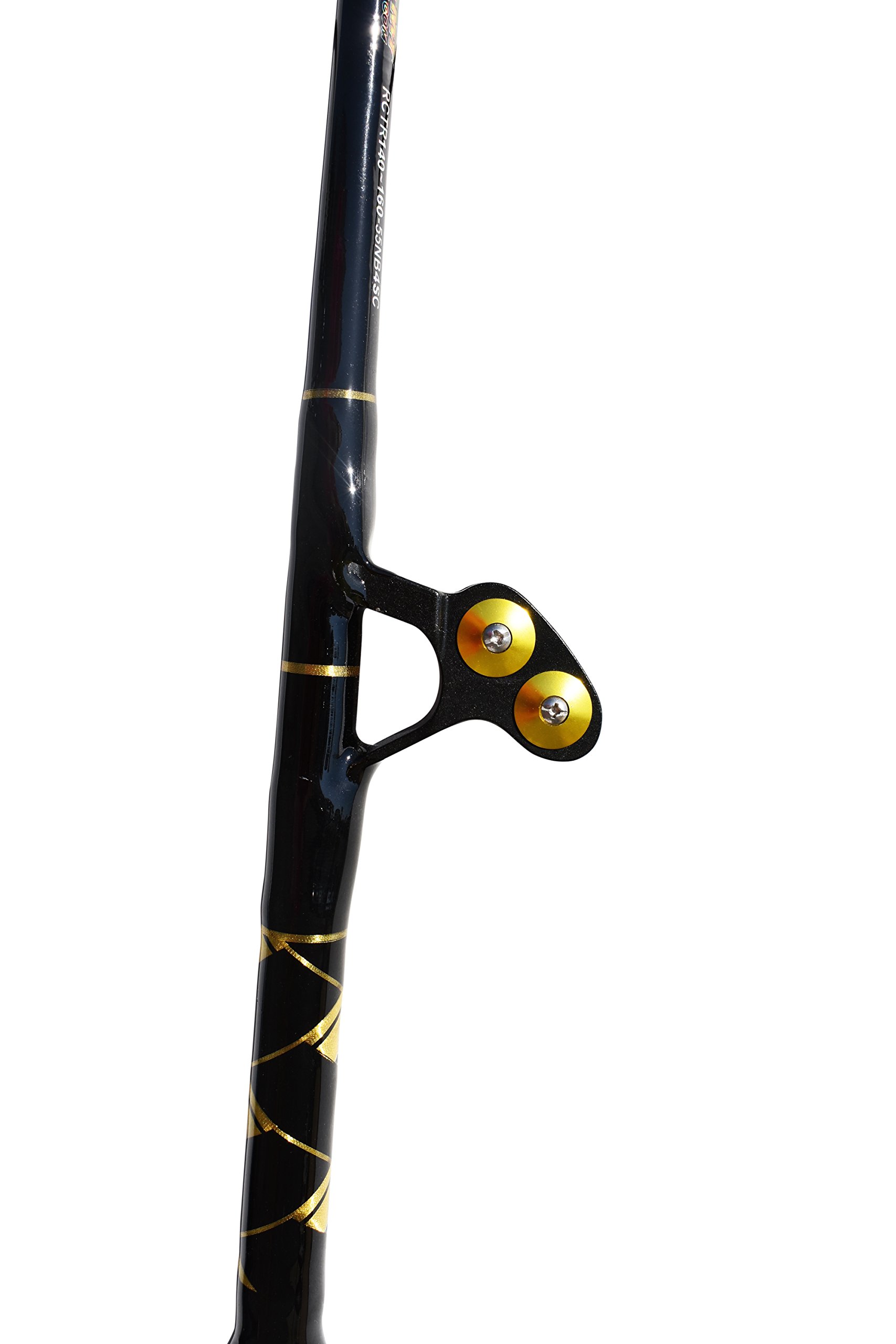 Premium Blue Marlin Fishing Rod - Bent Butt Tournament Edition | Heavy Duty Saltwater Trolling Rod for Big Game Fishing | Perfect for Offshore Tournaments & Deep Sea Fishing Adventures