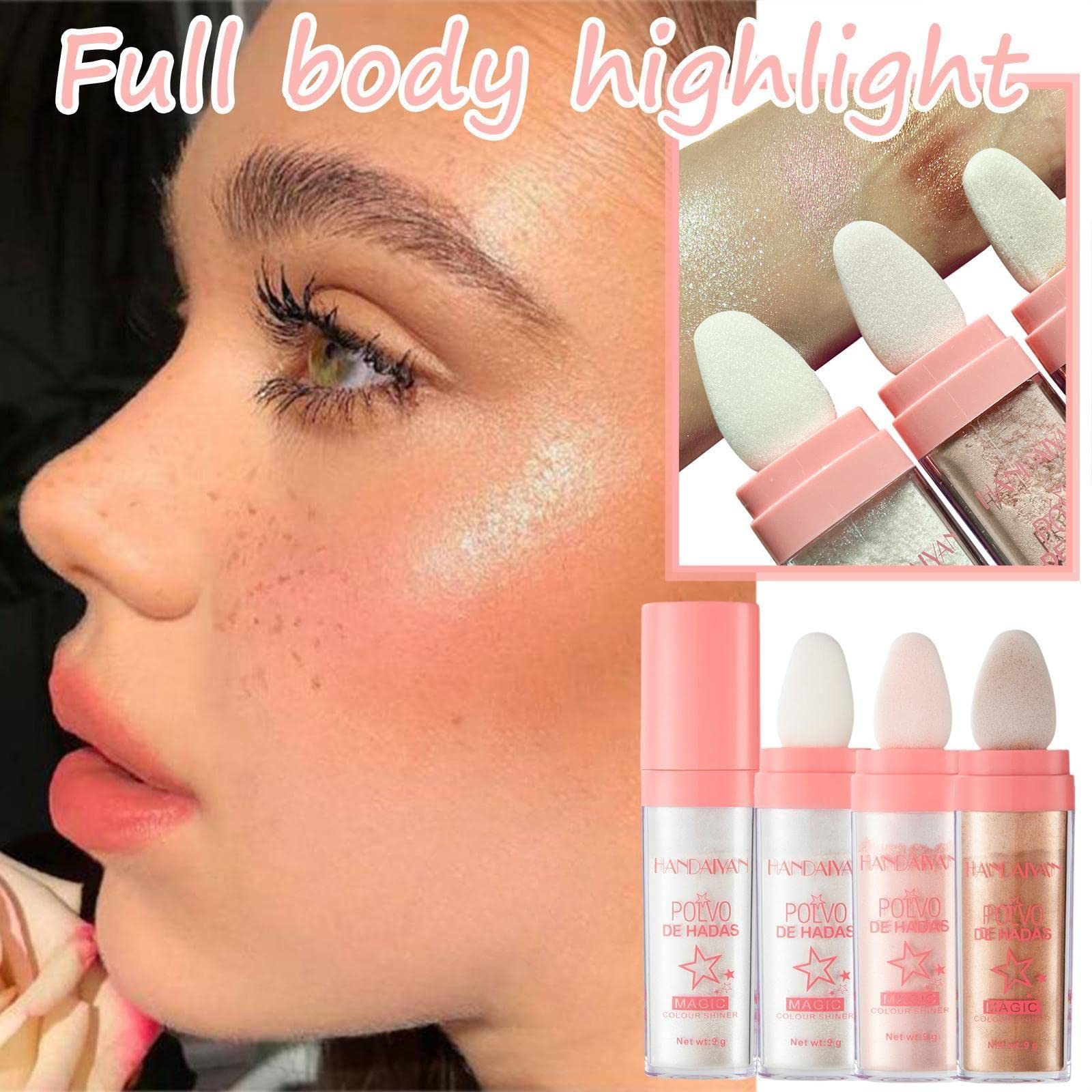 Shimmer Body Cream - Highlighting Liquid for Glowing Skin | All Skin Types | Perfect for Parties, Photos & Special Occasions