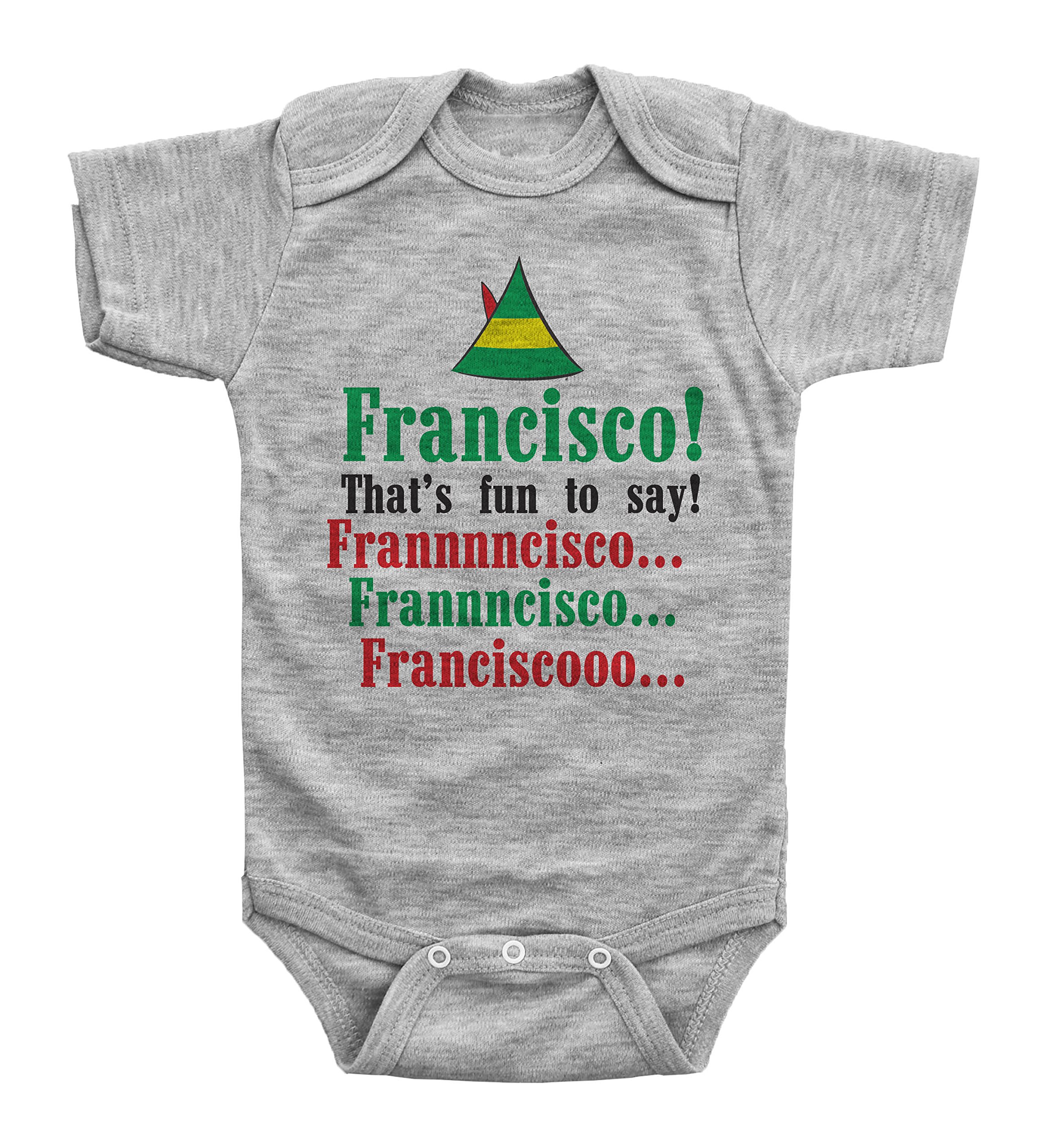 Funny Elf Baby Bodysuit - Unisex Christmas Onesie for Boys & Girls | Cute Holiday Outfit for Infants & Toddlers | Perfect for Christmas Photos, Parties & Family Gatherings