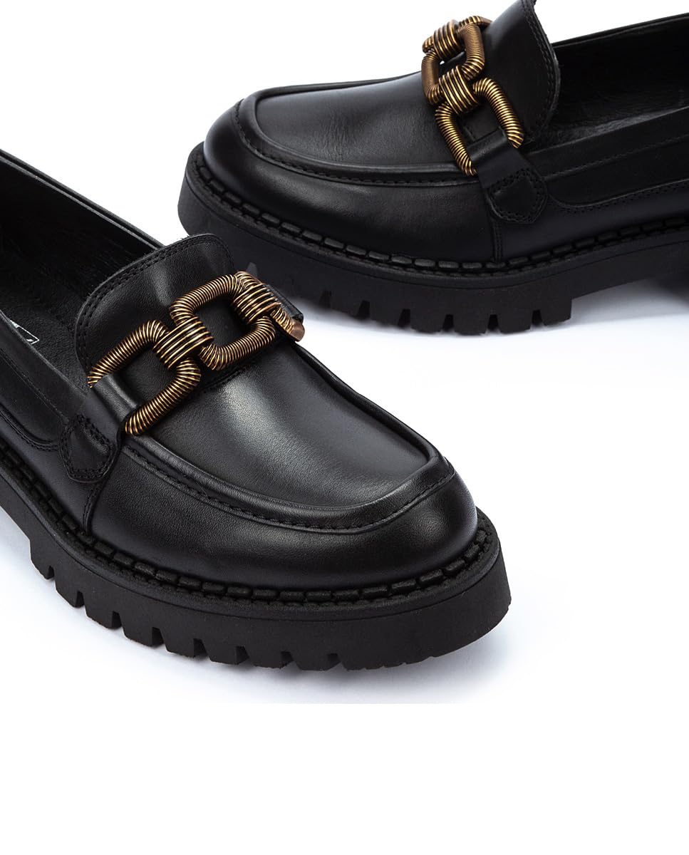 PIKOLINOS Women's Leather Loafers Aviles - Comfortable & Stylish Slip-On Shoes for Work, Travel & Casual Wear