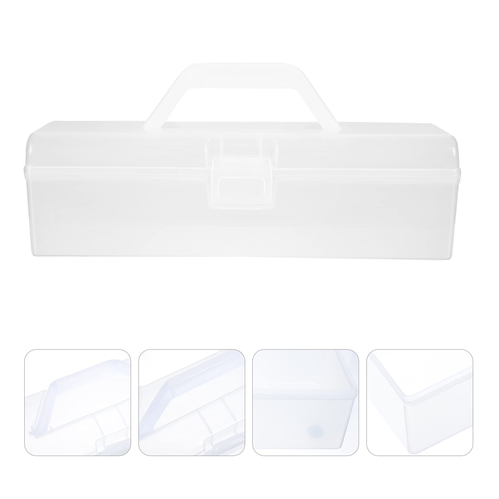 Cabilock 2-Piece Noodle Storage Box Set - Airtight Kitchen Organizer for Pasta, Vermicelli & Desserts - Perfect for Pantry, Cabinet & Countertop Organization