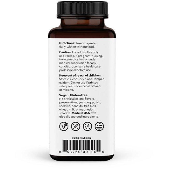 LifeSeasons Adrenal Support Supplement - Natural Adrenal Gland Booster for Energy & Stress Relief - Cortisol Balance & Fatigue Relief - Supports Healthy Stress Response (60 Capsules) - Ideal for Busy Professionals & Students