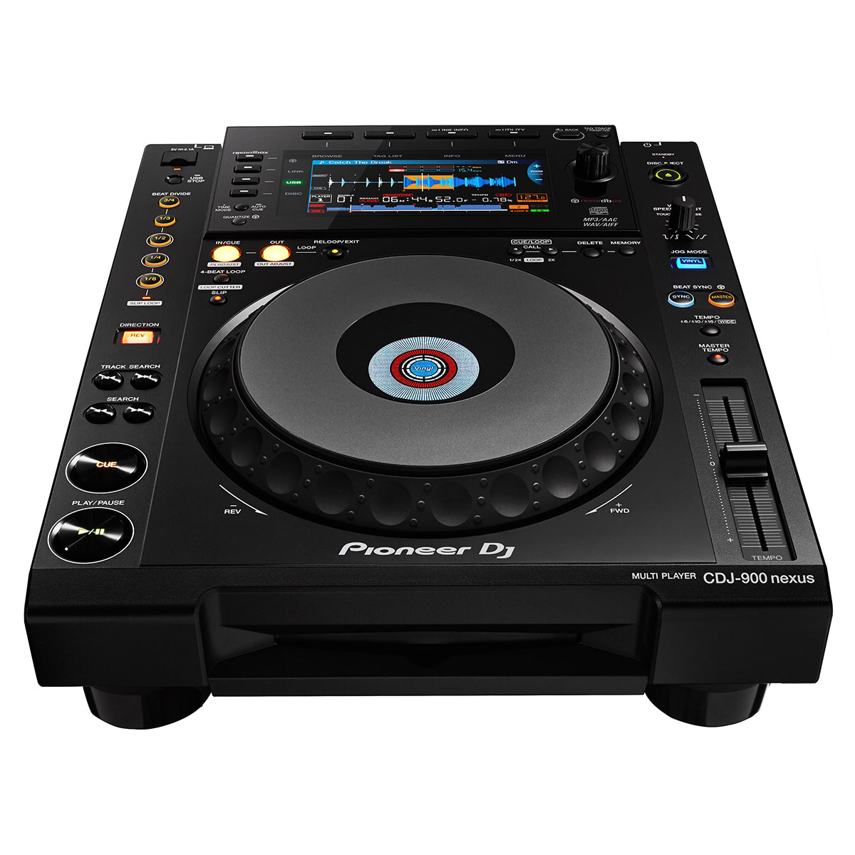 Pioneer DJ CDJ-900NXS Professional DJ Multi Player with Disc Drive - Open Box (Minor Scratch) - Perfect for Clubs, Events & Home DJing